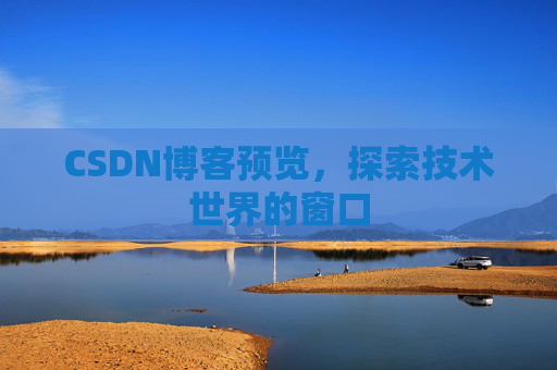 CSDN博客预览，探索技术世界的窗口